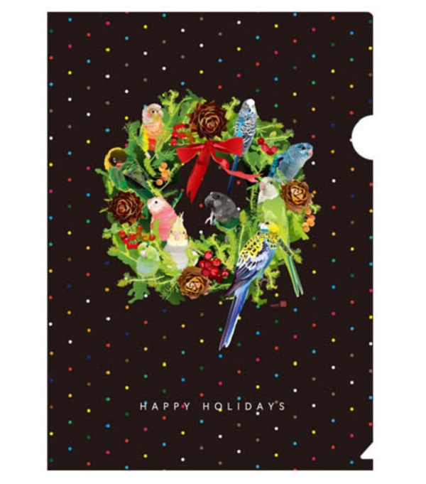 クリスマス　クリアファイル